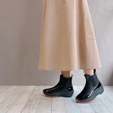 厚底トラックソール サイドゴア スニーカーブーツ | Noubel Voug Relax | 詳細画像4