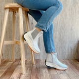 厚底トラックソール サイドゴア スニーカーブーツ | Noubel Voug Relax | 詳細画像6