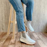 厚底トラックソール サイドゴア スニーカーブーツ | Noubel Voug Relax | 詳細画像7