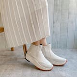 厚底トラックソール サイドゴア スニーカーブーツ | Noubel Voug Relax | 詳細画像8