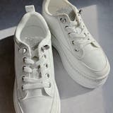 厚底 ラインストーン レースアップスニーカー | Noubel Voug Relax | 詳細画像10