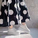 厚底 ラインストーン レースアップスニーカー | Noubel Voug Relax | 詳細画像13