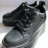 厚底 ラインストーン レースアップスニーカー | Noubel Voug Relax | 詳細画像18