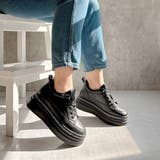 厚底 ラインストーン レースアップスニーカー | Noubel Voug Relax | 詳細画像7