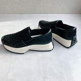 上品スニーカー 厚底 編み込みデザイン サイドゴア スリッポンスニーカー | Noubel Voug Relax | 詳細画像7 