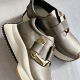 上品スニーカー メタルモチーフ 厚底スニーカー | Noubel Voug Relax | 詳細画像11 