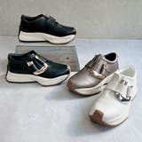 上品スニーカー メタルモチーフ 厚底スニーカー | Noubel Voug Relax | 詳細画像2 