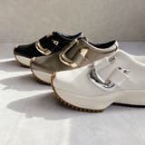 上品スニーカー メタルモチーフ 厚底スニーカー | Noubel Voug Relax | 詳細画像3 