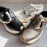 上品スニーカー メタルモチーフ 厚底スニーカー | Noubel Voug Relax | 詳細画像4 