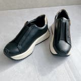 上品スニーカー サッと履ける 厚底 甲ゴムベルトスニーカー | Noubel Voug Relax | 詳細画像10 