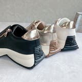 上品スニーカー サッと履ける 厚底 甲ゴムベルトスニーカー | Noubel Voug Relax | 詳細画像6 