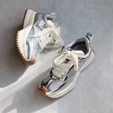 上品スニーカー サッと履ける 異素材厚底スニーカー | Noubel Voug Relax | 詳細画像15 