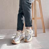 上品スニーカー サッと履ける 異素材厚底スニーカー | Noubel Voug Relax | 詳細画像18 