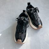 上品スニーカー サッと履ける 異素材厚底スニーカー | Noubel Voug Relax | 詳細画像7 