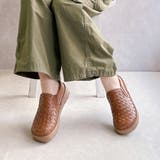 Rin Clover 厚底 編み込み スリッポンシューズ | Noubel Voug Relax | 詳細画像12 