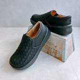 Rin Clover 厚底 編み込み スリッポンシューズ | Noubel Voug Relax | 詳細画像4 