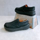 Rin Clover 厚底 編み込み スリッポンシューズ | Noubel Voug Relax | 詳細画像5 