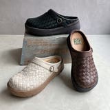 Rin Clover 厚底 編み込み サボサンダル | Noubel Voug Relax | 詳細画像2 