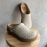 Rin Clover 厚底 編み込み サボサンダル | Noubel Voug Relax | 詳細画像17 