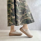 Rin Clover 厚底 編み込み サボサンダル | Noubel Voug Relax | 詳細画像20 