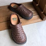 Rin Clover 厚底 編み込み サボサンダル | Noubel Voug Relax | 詳細画像21 