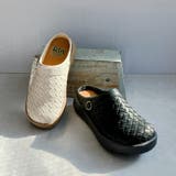 Rin Clover 厚底 編み込み サボサンダル | Noubel Voug Relax | 詳細画像13 