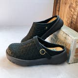 Rin Clover 厚底 編み込み サボサンダル | Noubel Voug Relax | 詳細画像6 