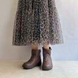 Rin Clover 厚底 編み込み ショートブーツ | Noubel Voug Relax | 詳細画像13 