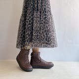 Rin Clover 厚底 編み込み ショートブーツ | Noubel Voug Relax | 詳細画像14 