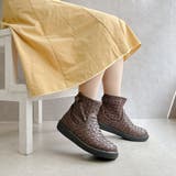 Rin Clover 厚底 編み込み ショートブーツ | Noubel Voug Relax | 詳細画像17 