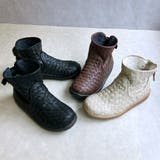 Rin Clover 厚底 編み込み ショートブーツ | Noubel Voug Relax | 詳細画像4 