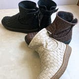 Rin Clover 厚底 編み込み ショートブーツ | Noubel Voug Relax | 詳細画像5 