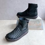 Rin Clover 厚底 編み込み ショートブーツ | Noubel Voug Relax | 詳細画像8 