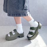 厚底タンクソール ダブルベルトサンダル | Noubel Voug Relax | 詳細画像18 