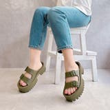 厚底タンクソール ダブルベルトサンダル | Noubel Voug Relax | 詳細画像19 