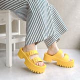 厚底タンクソール ダブルベルトサンダル | Noubel Voug Relax | 詳細画像22 