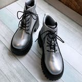 厚底 トラックソール レースアップ ワークブーツ | Noubel Voug Relax | 詳細画像12 