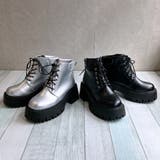 厚底 トラックソール レースアップ ワークブーツ | Noubel Voug Relax | 詳細画像2 