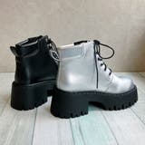 厚底 トラックソール レースアップ ワークブーツ | Noubel Voug Relax | 詳細画像4 