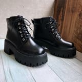 厚底 トラックソール レースアップ ワークブーツ | Noubel Voug Relax | 詳細画像5 