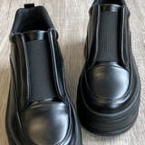 厚底 シンプルデザイン プラットフォームスニーカー | Noubel Voug Relax | 詳細画像5