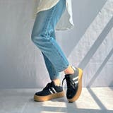 ダブルライン プラットフォーム レースアップスニーカー | Noubel Voug Relax | 詳細画像11
