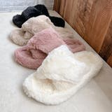 もこもこ クロス スライダー サンダル | Noubel Voug Relax | 詳細画像2 