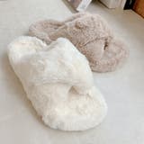 もこもこ クロス スライダー サンダル | Noubel Voug Relax | 詳細画像6 