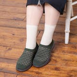 カーキ/オーク | Gomu56 ニットスニーカー | Noubel Voug Relax