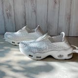 クリアグレー | Gomu56 洗える 極上 ダブルエアー 厚底 美脚 スニーカー | Noubel Voug Relax