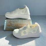 洗える 超軽量 厚底 ドット ニットスニーカー | Noubel Voug Relax | 詳細画像7 