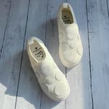 洗える 超軽量 厚底 ドット ニットスニーカー | Noubel Voug Relax | 詳細画像8 