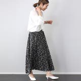 ダルメシアンデシンフレアスカート | FUNNY COMPANY＋  | 詳細画像9 