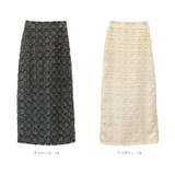 チェックフリンジジャガードロングスカート | FUNNY COMPANY+  | 詳細画像9